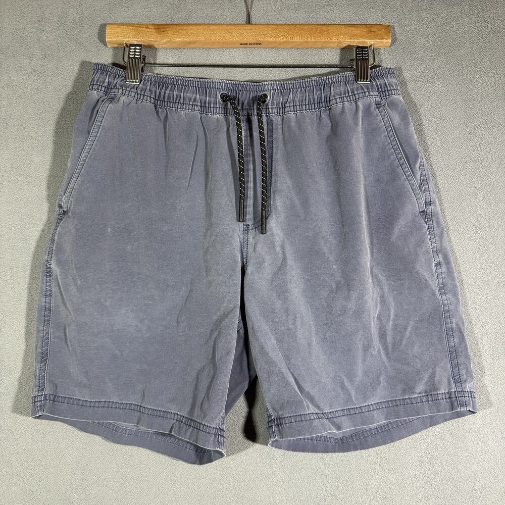 Bearbottom Men's M 7” Inseam Drawstring Pockets Elastic Waist Blue Summer
